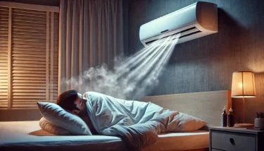 エアコン風よけカバーを使ったら家族の問題が解消されました！